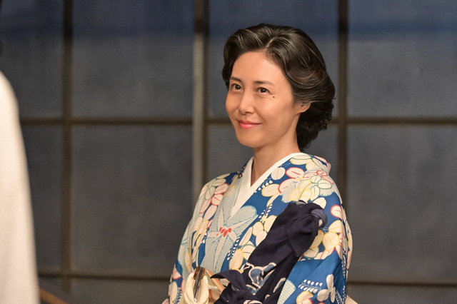 【画像】松嶋菜々子あんぱんの髪型が素敵！白髪まじりの髪型も綺麗だと話題！
