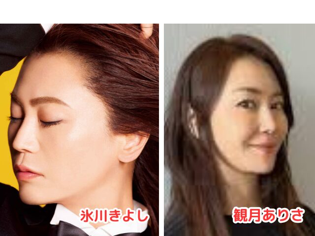 【比較画像】氷川きよしと観月ありさが似てる!そっくりと話題!